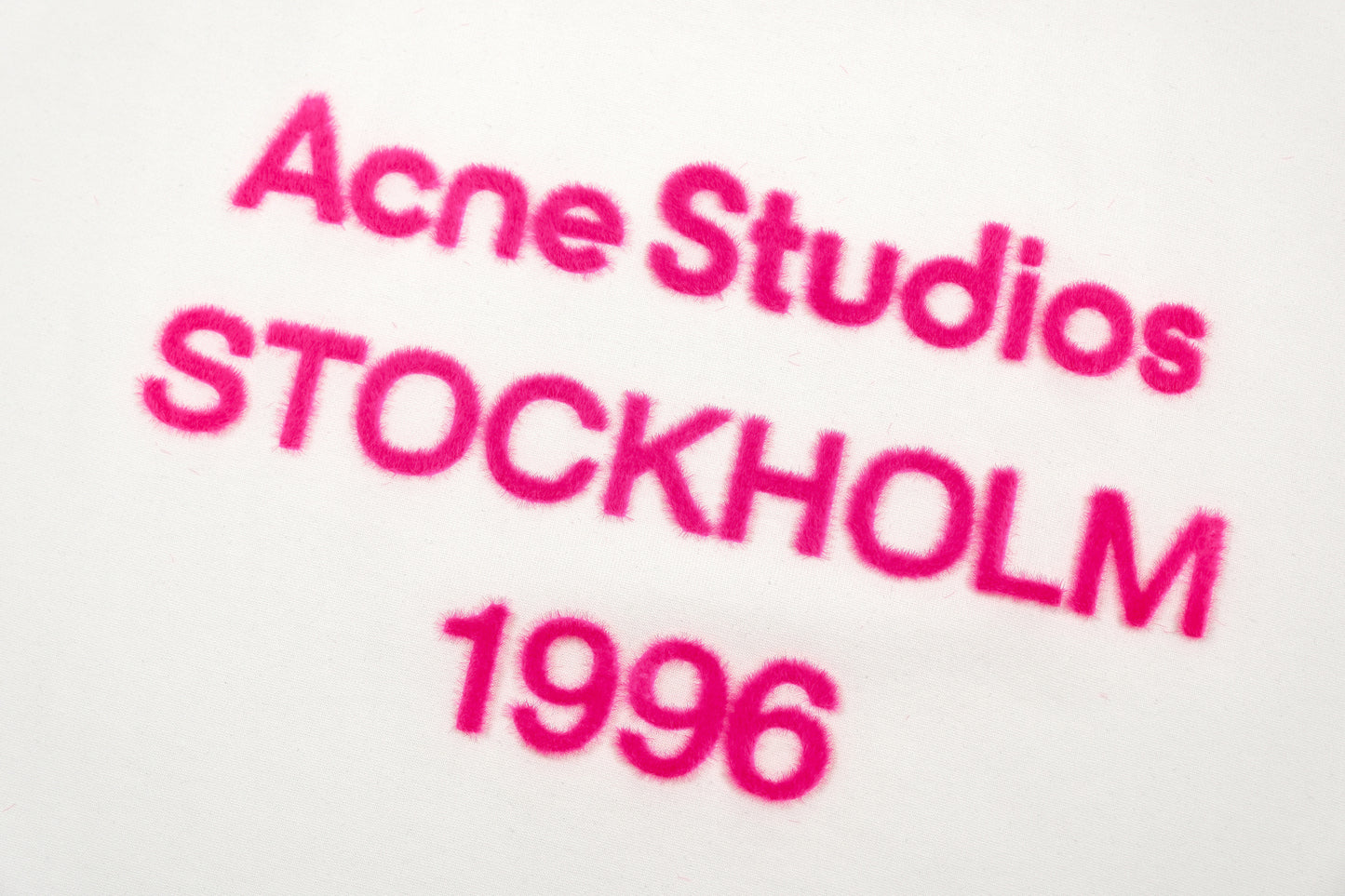 Acne Studios Edden 1996 logo-print long-sleeve T-shirt