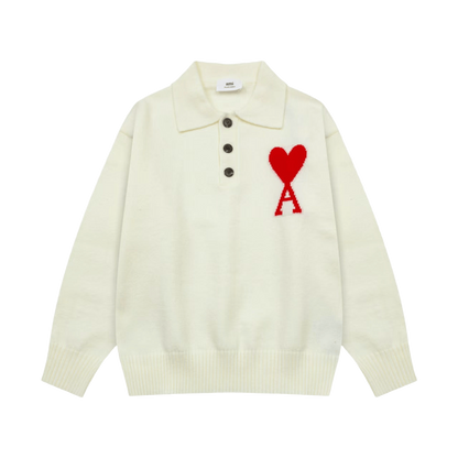 Ami de Cœur Polo Sweater