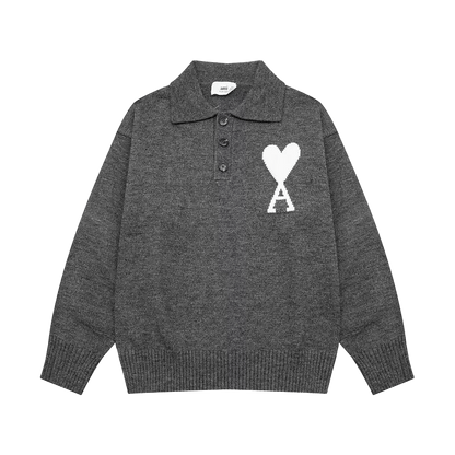 Ami de Cœur Polo Sweater