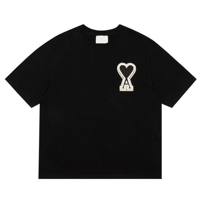 AMI Paris Puff heart logo T-shirt