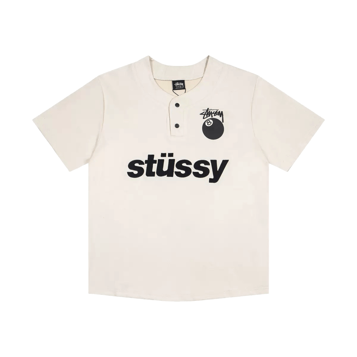 Stüssy 8 Ball Henley T-shirt