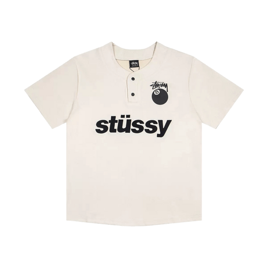 Stüssy 8 Ball Henley T-shirt
