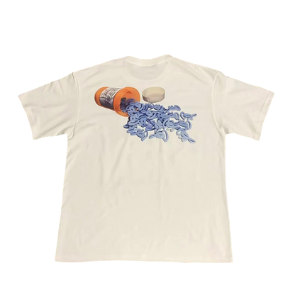 Syna World pill bottle T-shirt