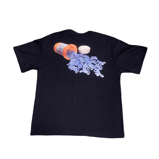 Syna World pill bottle T-shirt