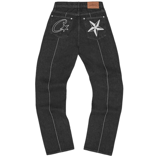 Corteiz C-Star Stitch-Down Jeans