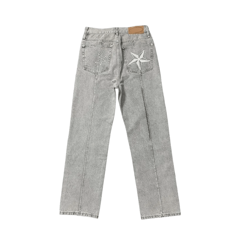 Corteiz C-Star Stitch-Down Jeans