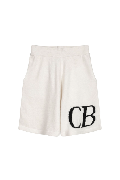 Cole Buxton Intarsia Knit Shorts