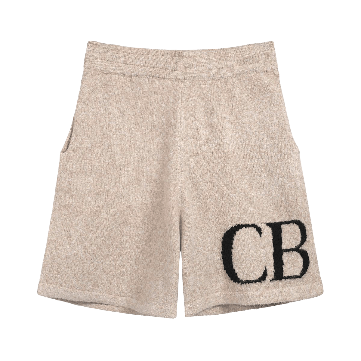 Cole Buxton Intarsia Knit Shorts