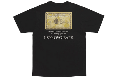 Bape x OVO Card T-Shirt