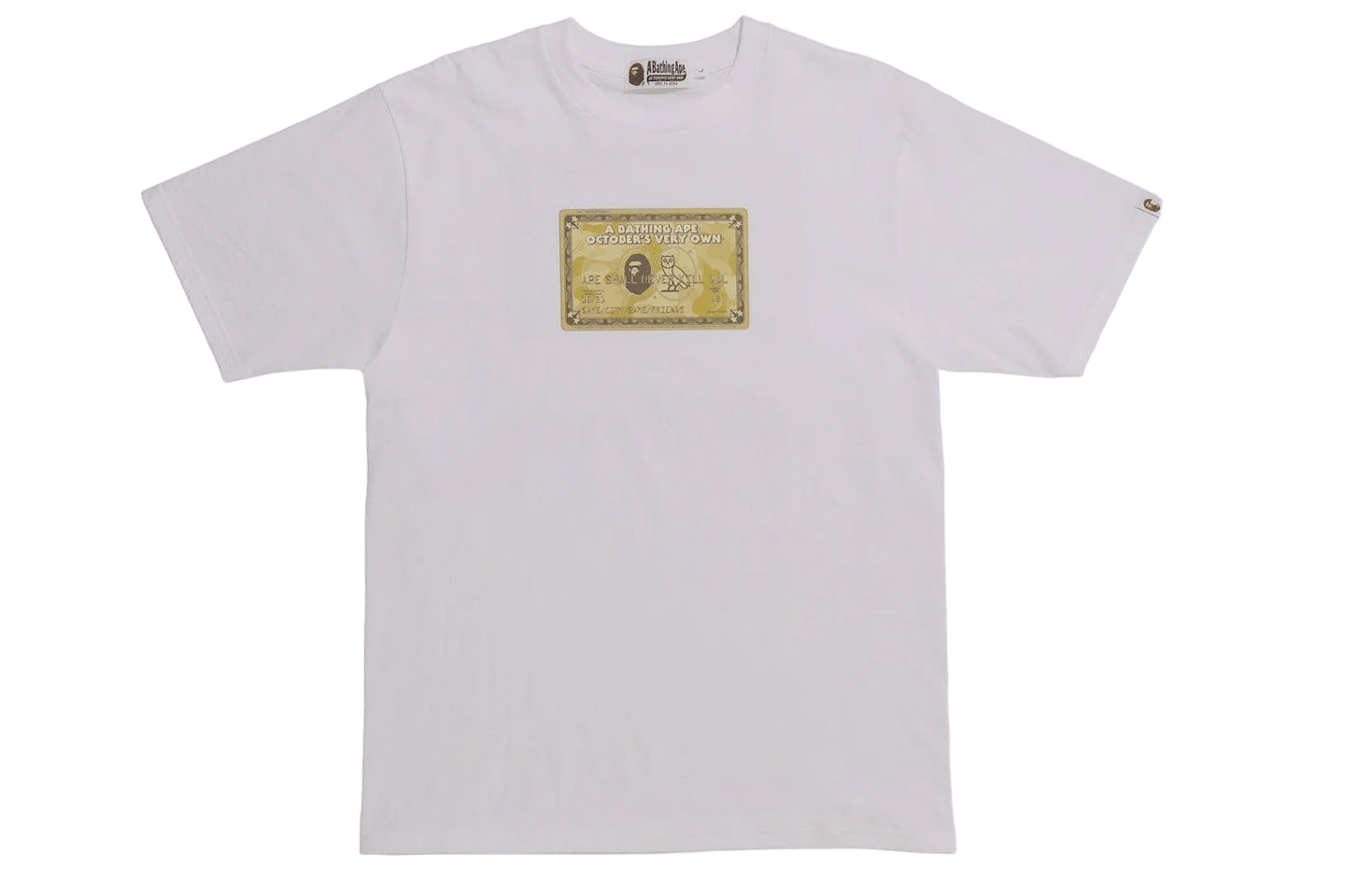 Bape x OVO Card T-Shirt