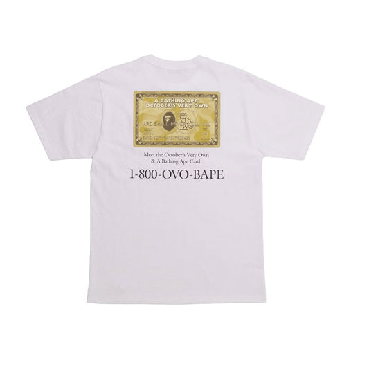 Bape x OVO Card T-Shirt