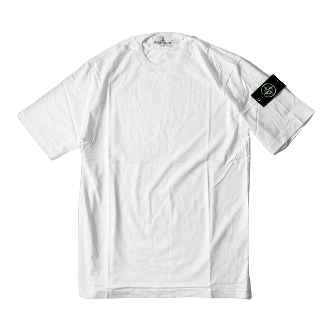 Stone Island patch cotton jersey T-shirt