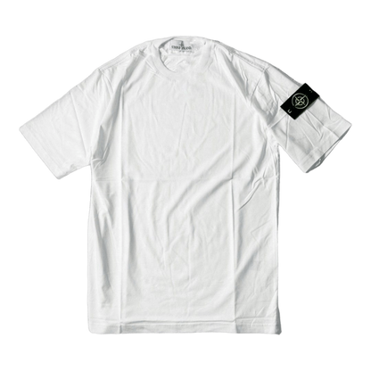 Stone Island patch cotton jersey T-shirt