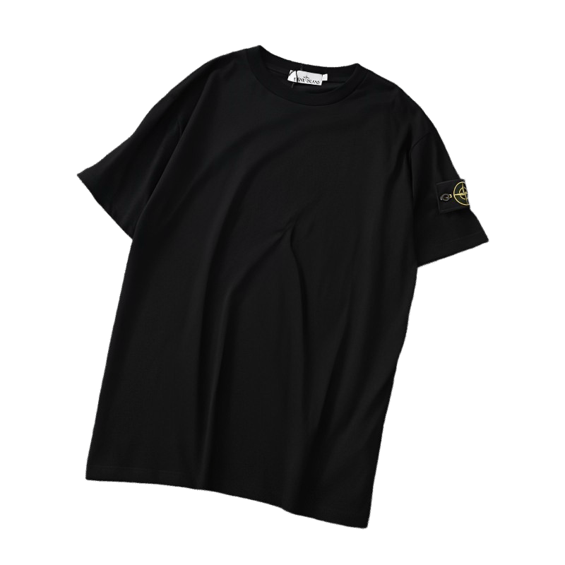 Stone Island patch cotton jersey T-shirt