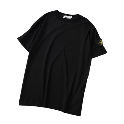 Stone Island patch cotton jersey T-shirt