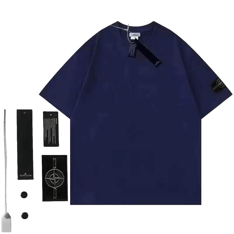 Stone Island patch cotton jersey T-shirt