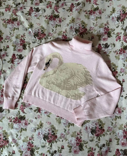 Swan Romance Sweater