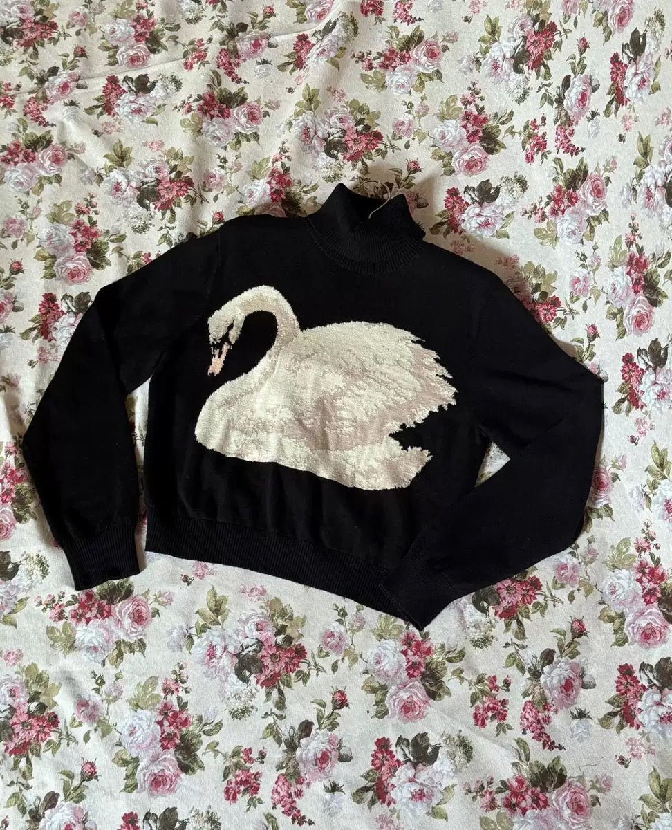 Swan Romance Sweater