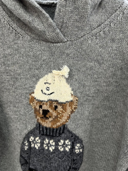 Polo Bear Wool-Cashmere Knit Hoodie