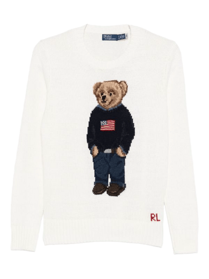 Navy Bear Cotton Ralph lauren