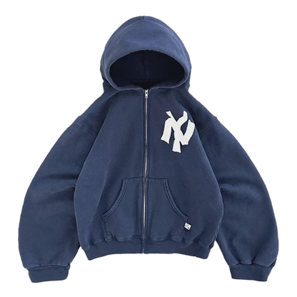 Akimbo Club “NY Noodle” New York Zip-up Hoodie