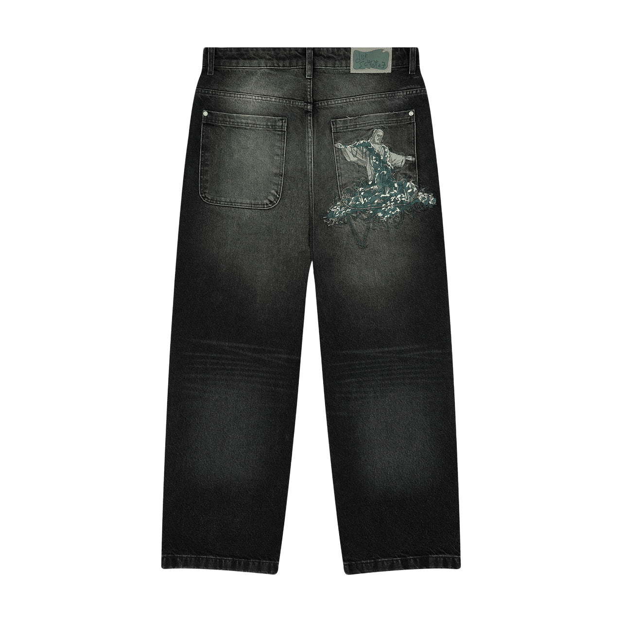 Derschutze "NYC to RIO" black washed denim