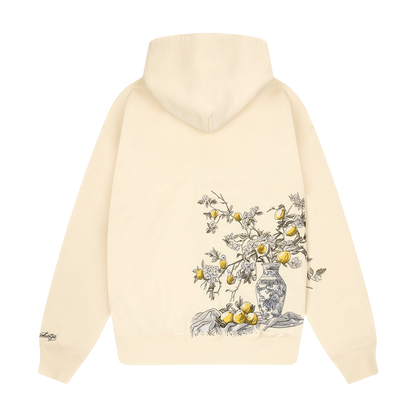 Derschutze "garden of eden" zip up hoodie