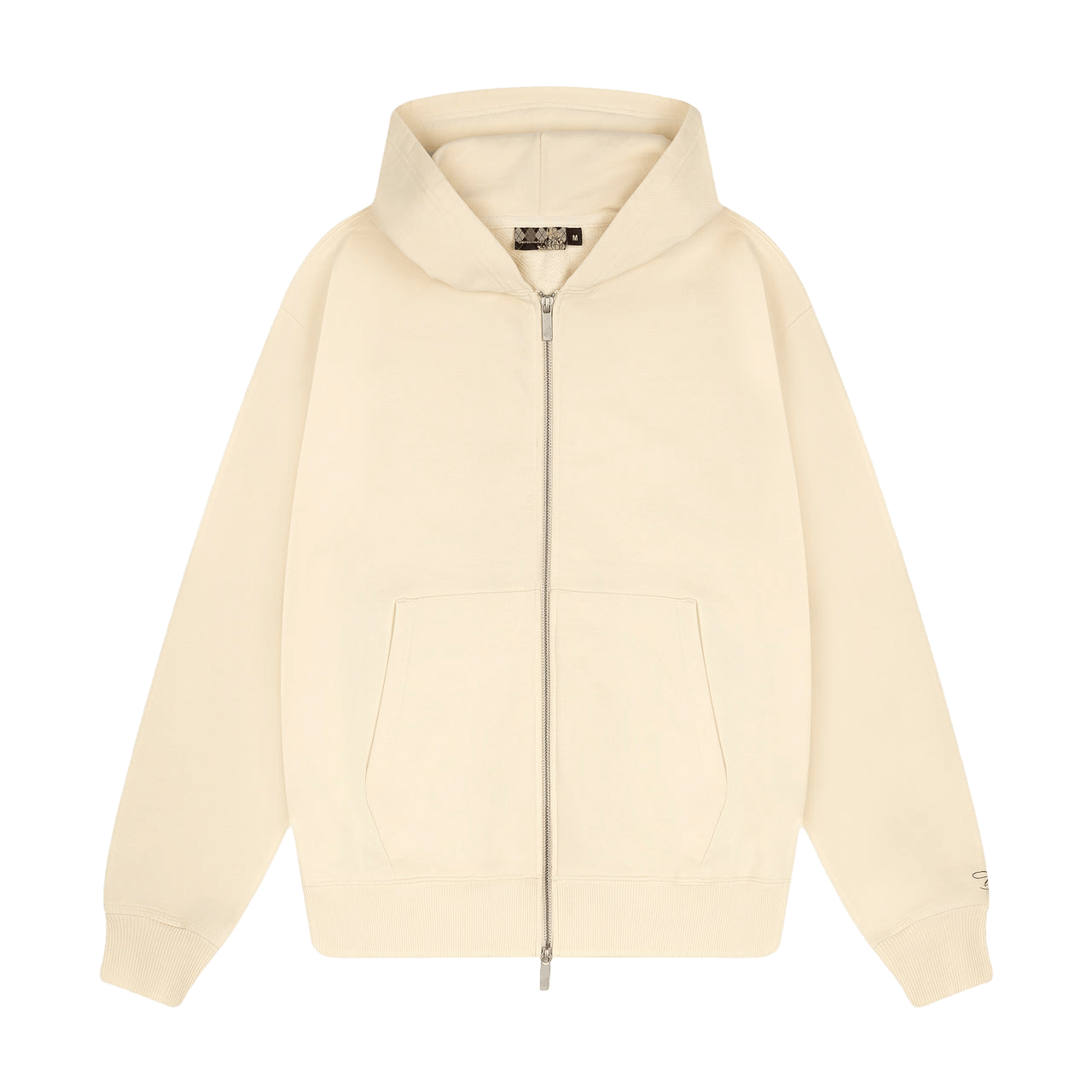 Derschutze "garden of eden" zip up hoodie