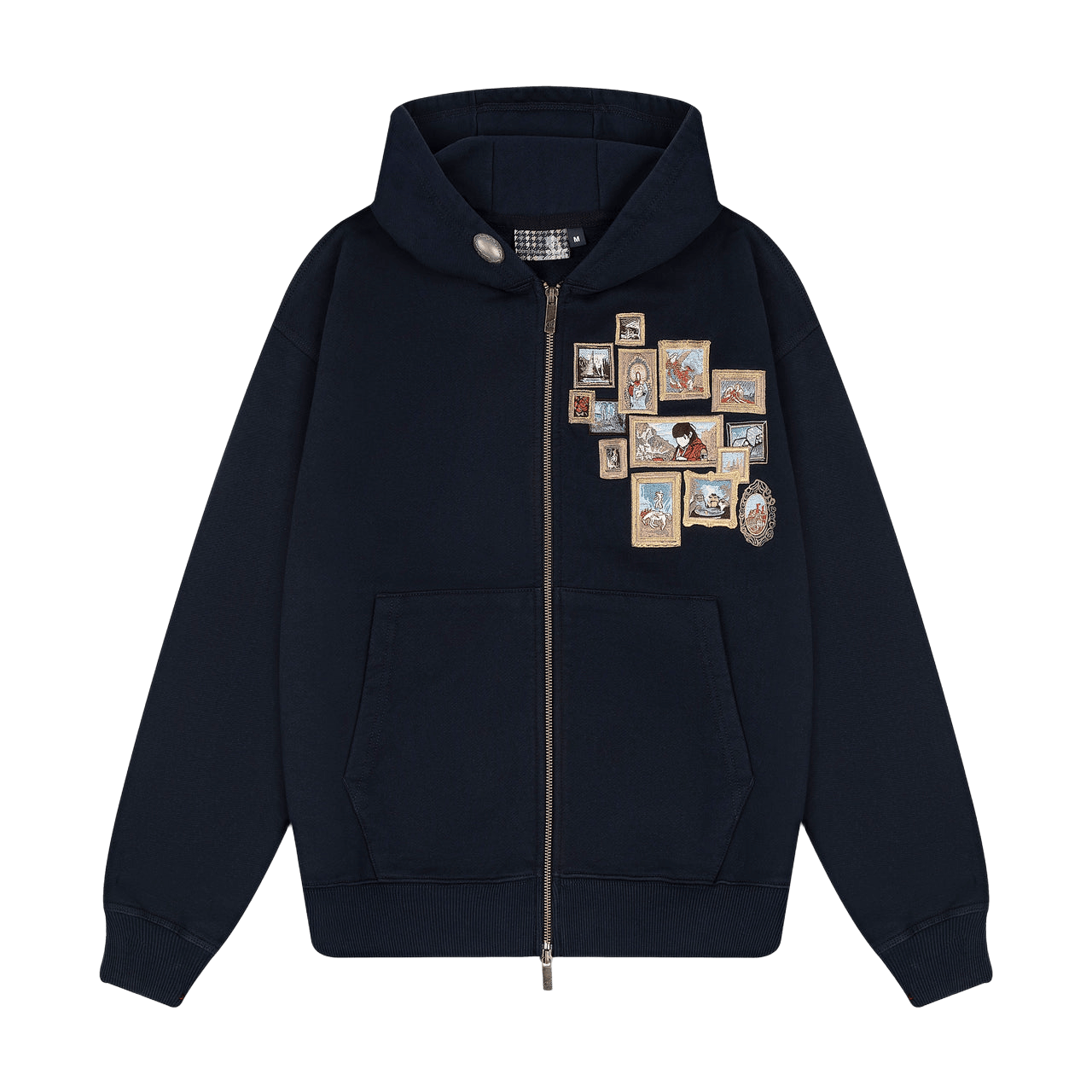 Derschutze "Gallery" Zip Up hoodie