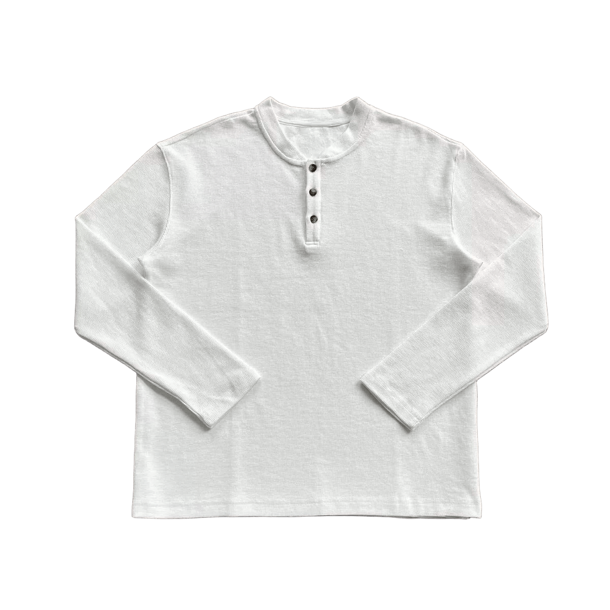 Henley Long Sleeve Causal Shirts
