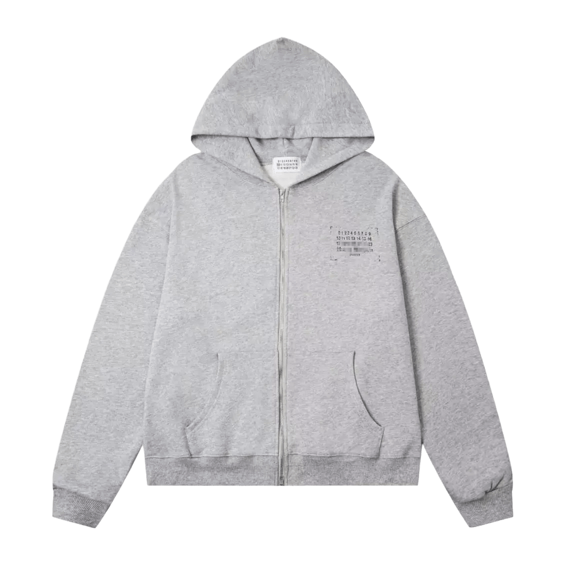 Maison Margiela Gray zip up