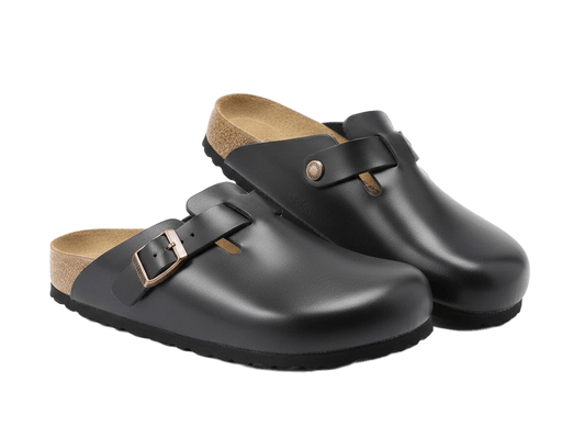 Birkenstock Boston leather clogs