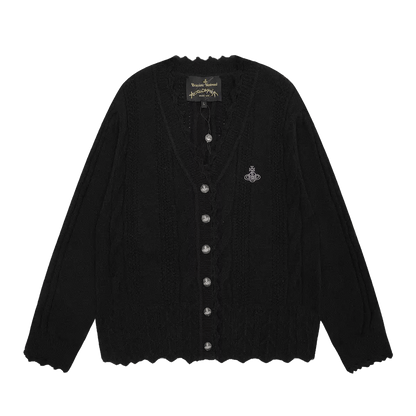 Vivienne Westwood wool knitted V-neck sweater