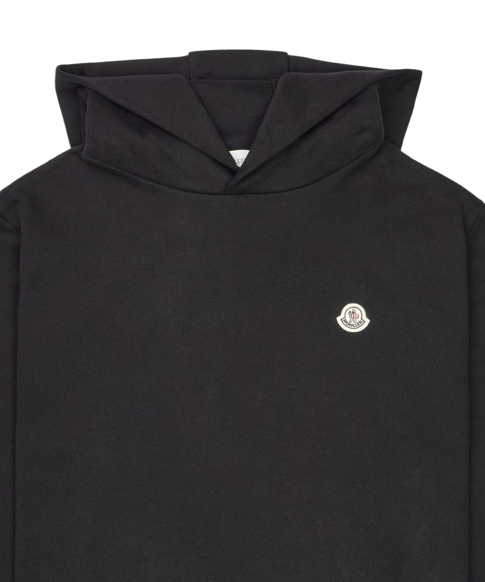 Logo patch Moncler hoodie