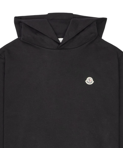 Logo patch Moncler hoodie