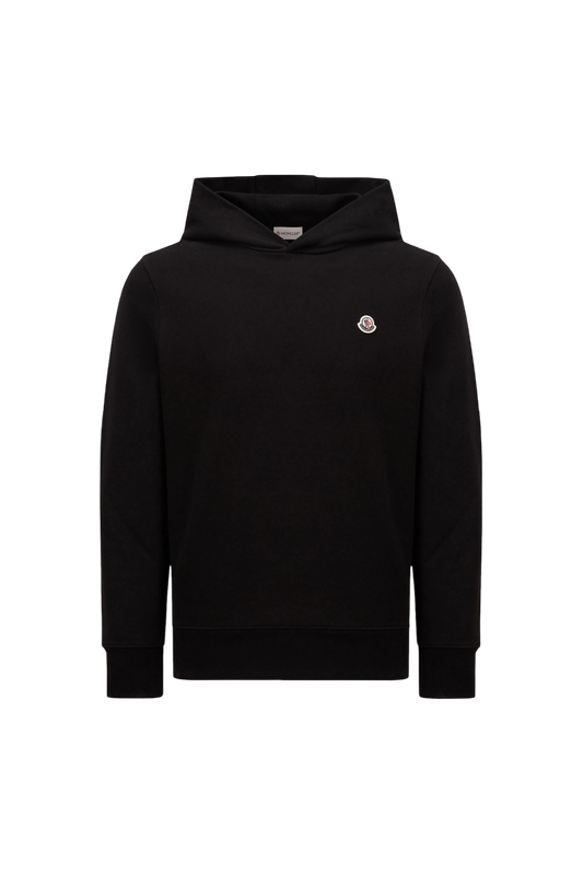 Logo patch Moncler hoodie