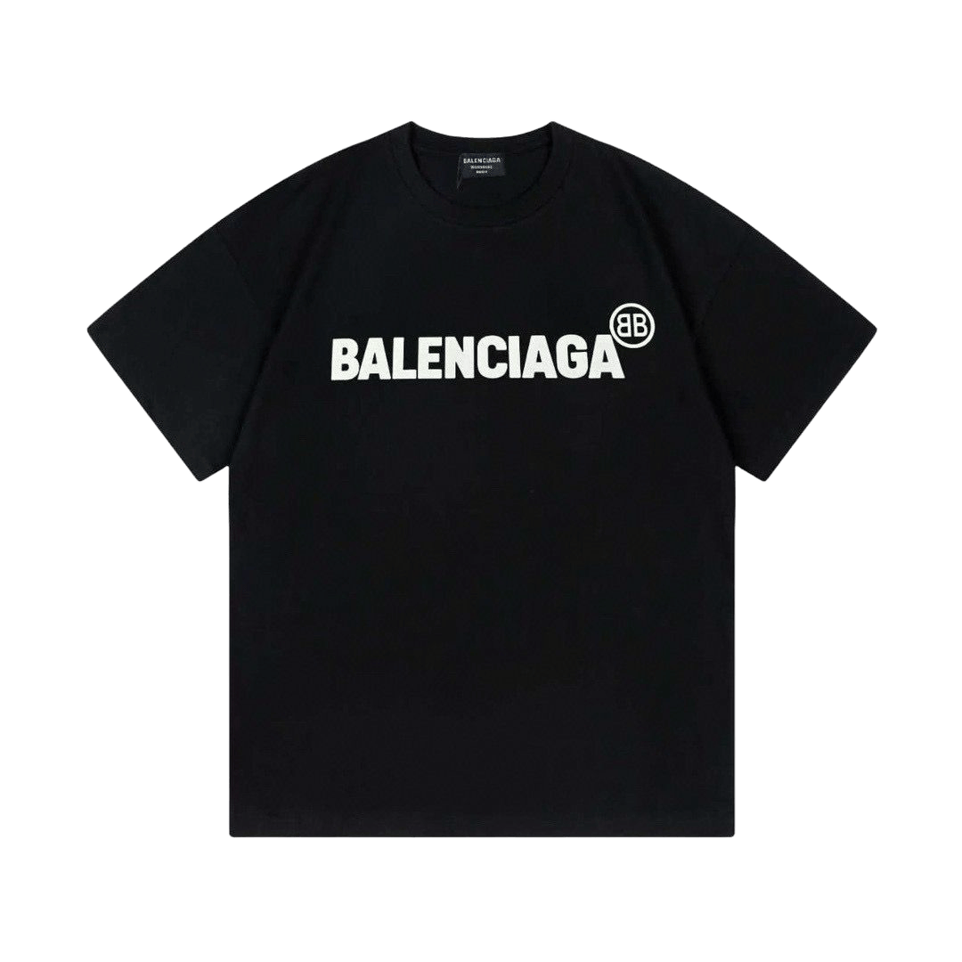 Balenciaga Logo Crewneck T-shirt