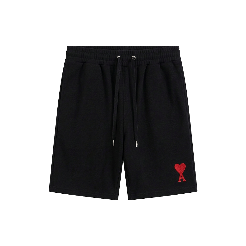 Ami Paris Ami De Coeur Track Shorts