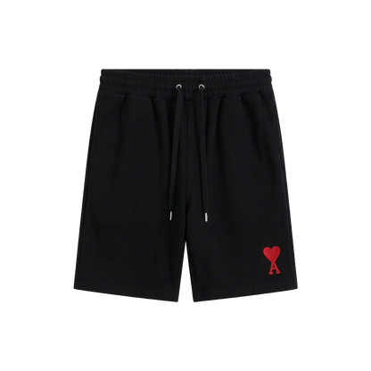 Ami Paris Ami De Coeur Track Shorts