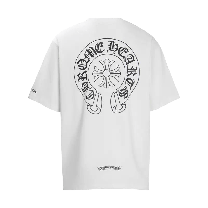 Chrome Hearts Horseshoe Print T-shirt