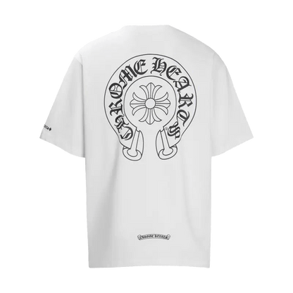 Chrome Hearts Horseshoe Print T-shirt