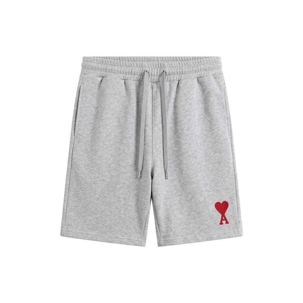 Ami Paris Ami De Coeur Track Shorts