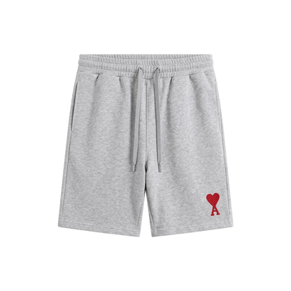 Ami Paris Ami De Coeur Track Shorts