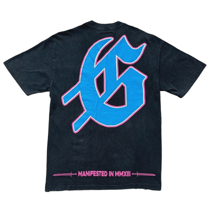 Godspeed Men's Blue Art Basel Rarri T-Shirt