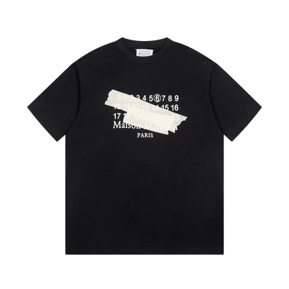 Maison Margiela  featuring a stamp rendition of the brand's signature logo