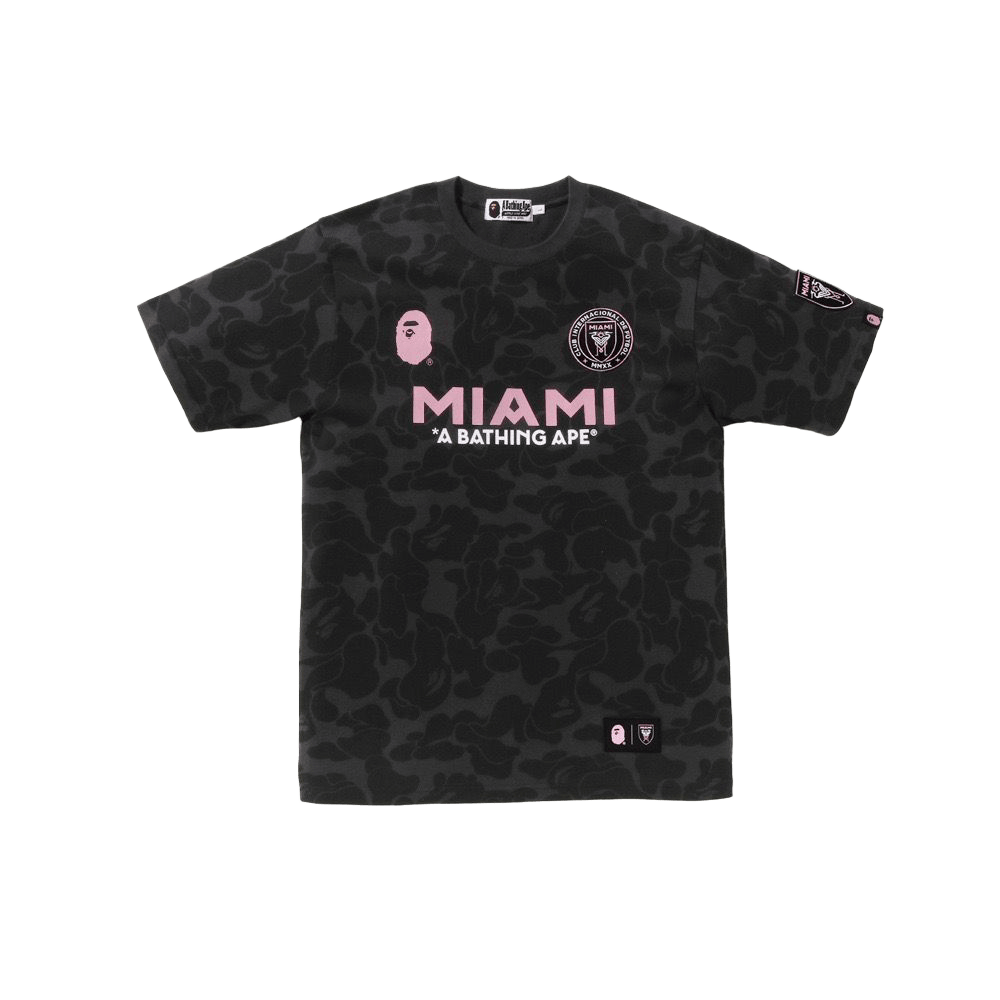 BAPE x Inter Miami CF Camo Tee