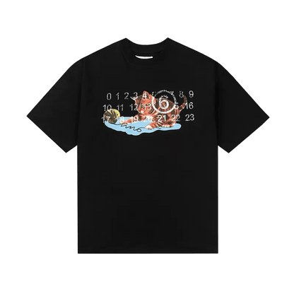jersey featuring a kitten graphic from Maison Margiela.