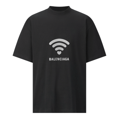 Balenciaga L0_ve T-shirt stylized Wi-Fi symbol