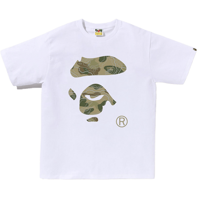 Bathing Ape BAPE Camo Ape Face STA Tee