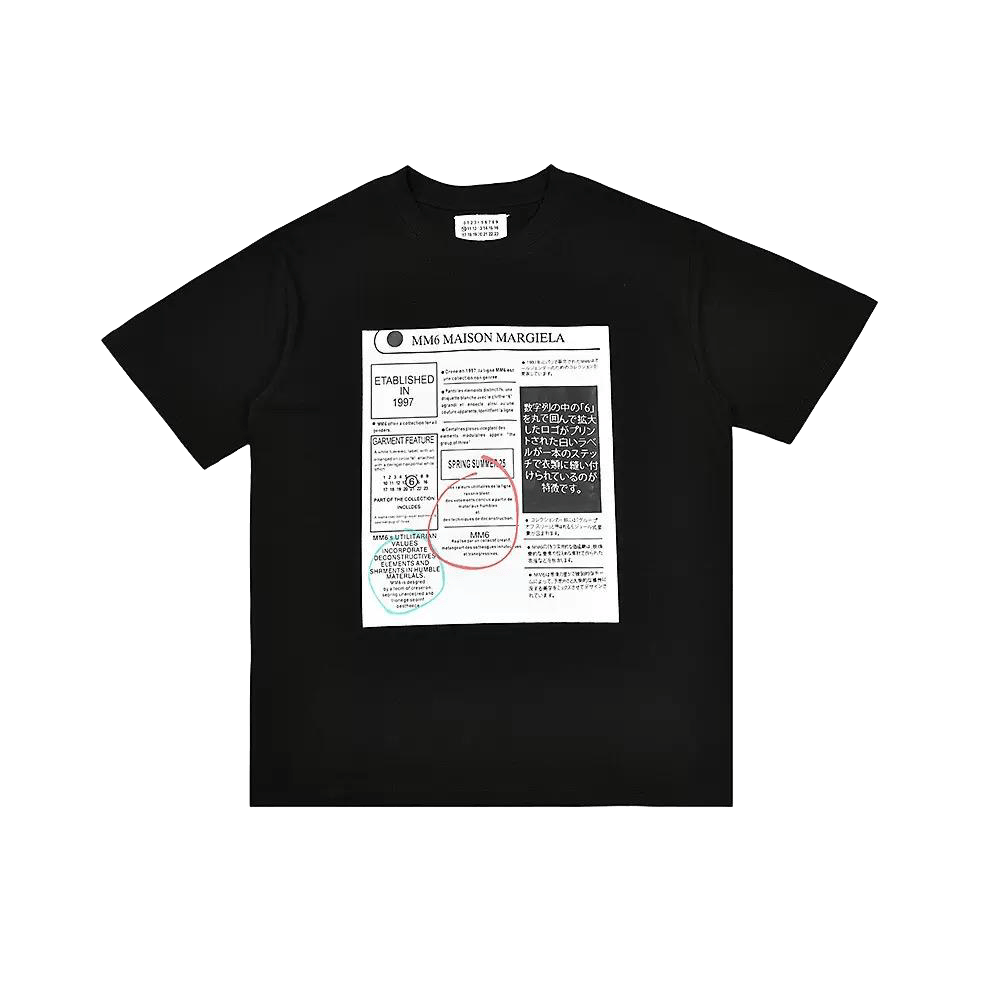 MM6 Maison Margiela Infomercial T-Shirt